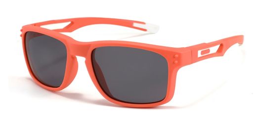 Noah Red Prescription Sports Goggles For Kids - Bendable Impact Resistant  - Youth Soccer, Football, Basketball, Baseball Glasses 