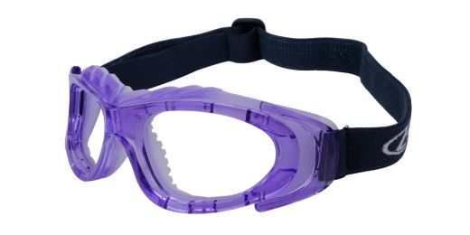 Robson Purple Prescription Sports Goggles - Soft Gel Padding - Soccer, Football, Basketball, Baseball