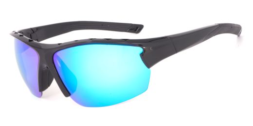 Temple Prescription Sports Glasses - Cycling, Fishing,  Jogging and Baseball Sunglasses - Polarized or Transition Lenses