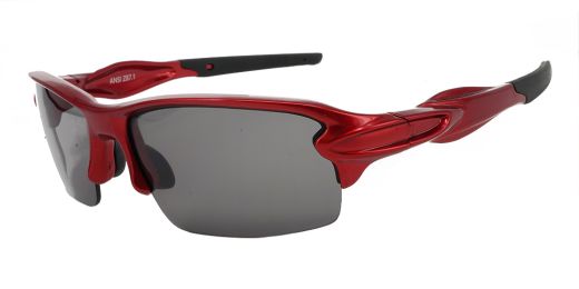 Matrix S713  Prescription Safety Sports Sunglasses Red - Running, Cycling or Baseball Glasses