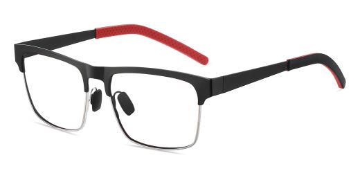Matrix Halo Prescription Sports Eyewear Red Temples -- Rx Glasses For Active Life Style