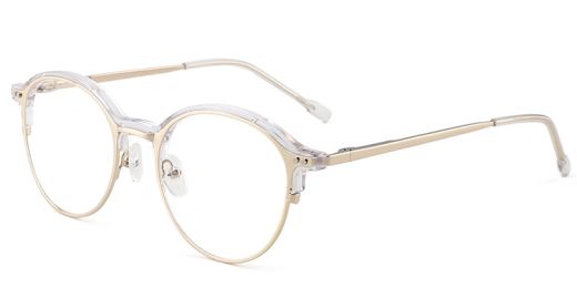 Fatoumata Prescription Eyeglasses Gold 