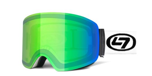 Matrix Cypress Prescription Ski and Snowboard Goggles Green - Dual Layer Anti Fog Lenses - Impact Resistance and UV Blocking Snow Glasses