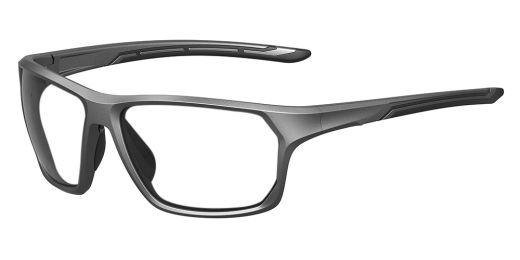 Matrix Upton Prescription Safety Glasses Silver - ANSI Z87.1 Certified - Construction, Industrial or Tactical Glasses