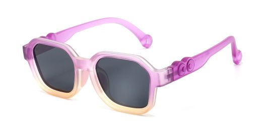 Oliver Purple RX Sunglasses For Youth - Kids Friendly Impact Resistant   - Boys and Girls Prescription Eyeglasses 