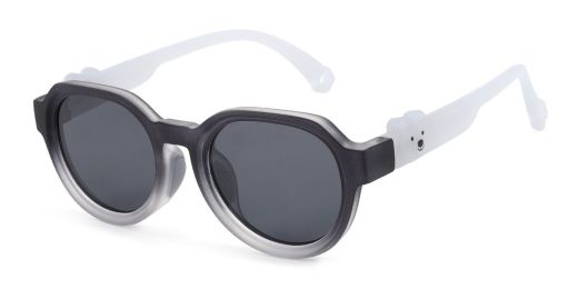 Emma Black RX Sunglasses For Youth - Kids Friendly Impact Resistant   - Boys and Girls Prescription Eyeglasses 