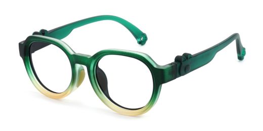 Emma Green RX Glasses For Youth - Kids Friendly Impact Resistant   - Boys and Girls Prescription Eyeglasses 