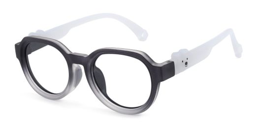 Emma Black RX Glasses For Youth - Kids Friendly Impact Resistant   - Boys and Girls Prescription Eyeglasses 
