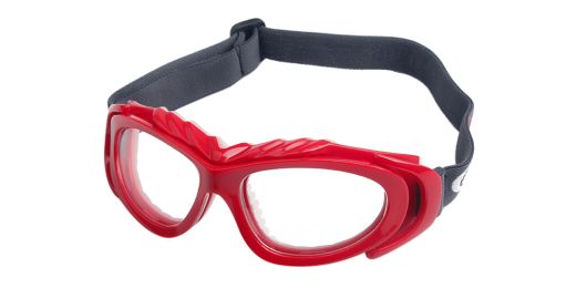 Robson Red Prescription Sports Goggles - Soft Gel Padding - Soccer, Football, Basketball, Baseball