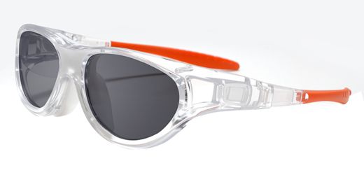 Atlas Prescription Sports Goggles White - Interchangeable temple arms and headband - Soccer, Basketball, Baseball Glasses