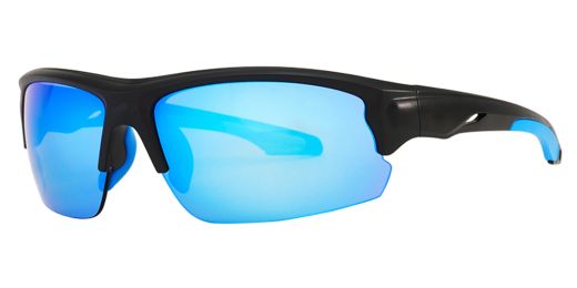 Matrix Tahoe Prescription Sports Sunglasses Black - Petite Size For Small PD or Youth - Jogging, Biking, Baseball Glasses