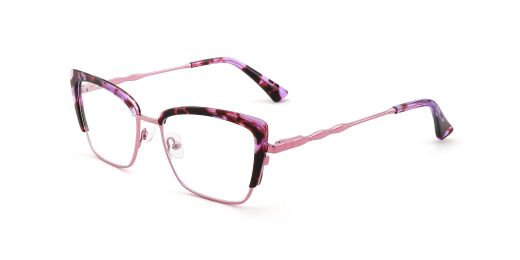 Kiara pink Prescription Eyeglasses