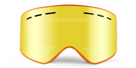 Matrix Anvik Prescription Ski and Snowboard Goggles Yellow - Dual Layer Anti Fog Lenses - Impact Resistance and UV Blocking Snow Glasses