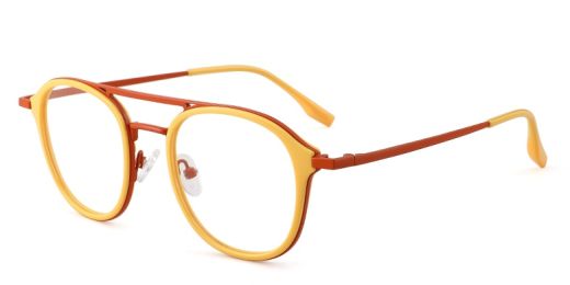 Anna Prescription Eyeglasses Yellow