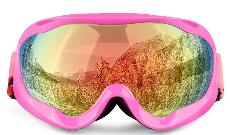 Matrix Durango Prescription Ski and Snowboard Goggles - Revo Red Lenses - Dual Layer Anti Fog Lenses - Impact Resistance and UV Blocking