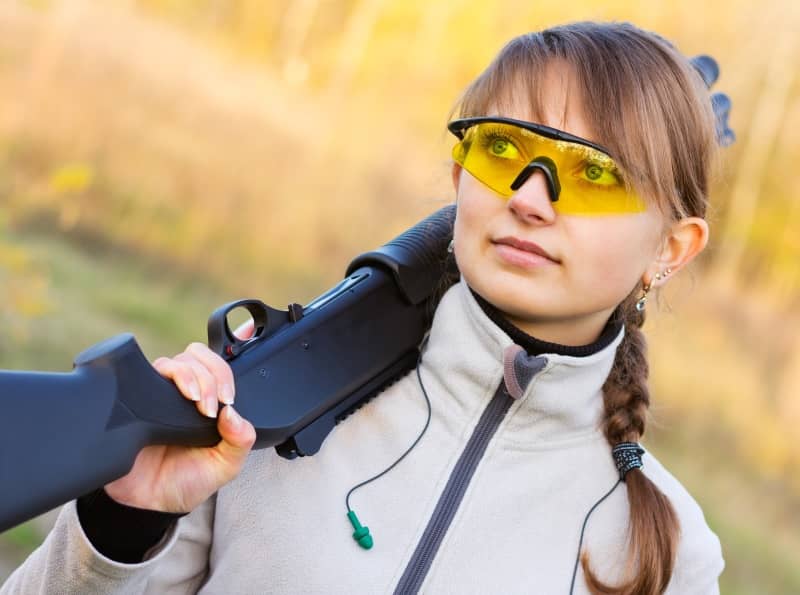 shooting glasses